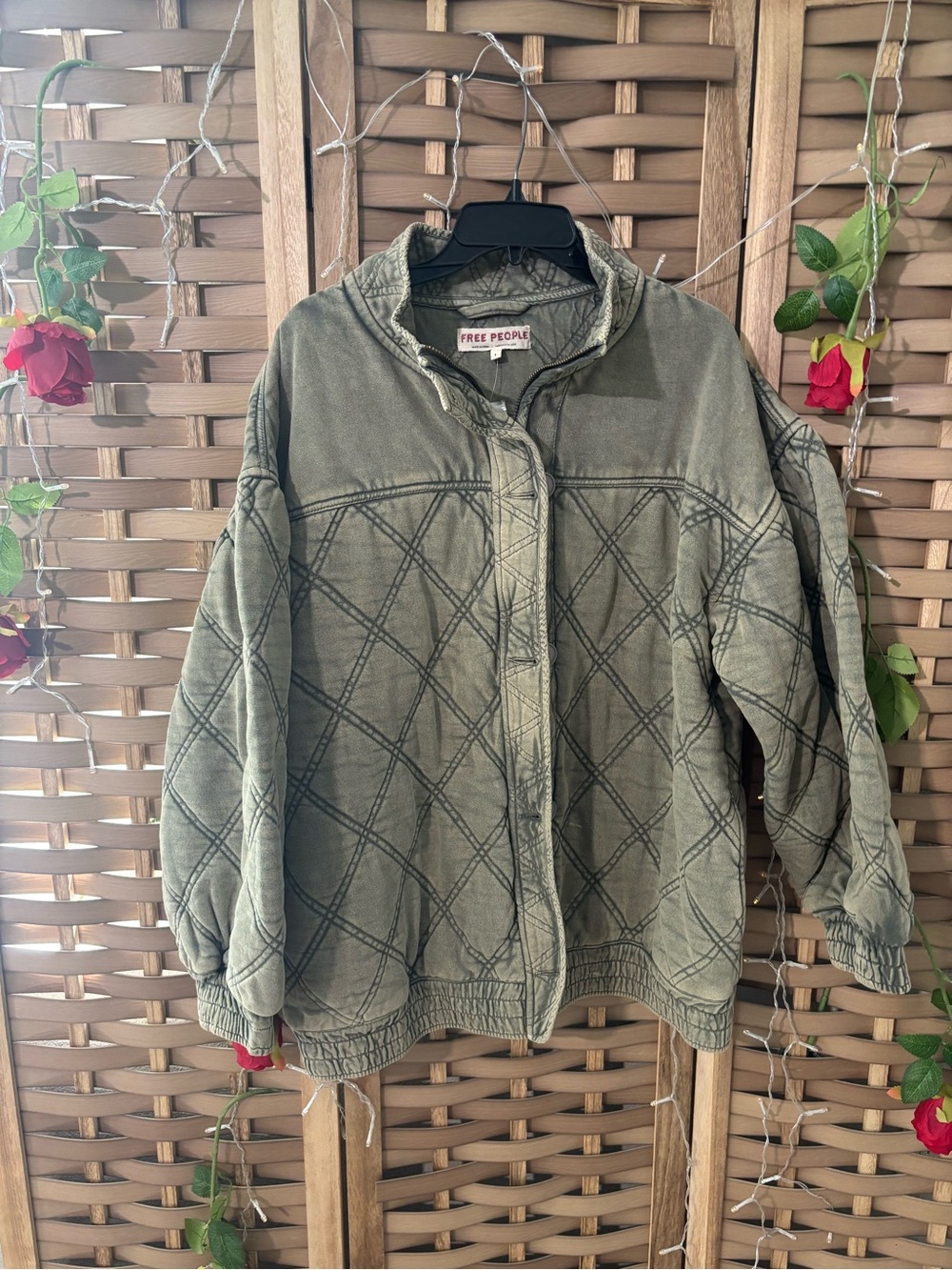 Free people juno Quilted jacket